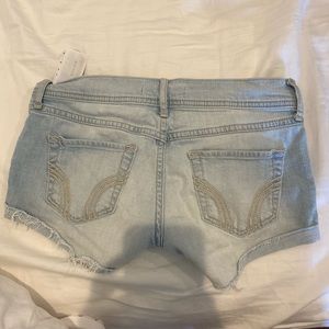 hollister jean shorts
